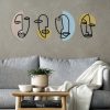 Stylish Decorative Metal Wall Accessory, 159 x 58 cm | Durable 1.20 mm Metal & 3 mm Wood | Perfect for Modern Home Decor & Office Spaces