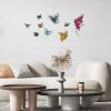 Stylish Decorative Metal Wall Accessory, 142 x 65.5 cm | Durable 1.20 mm Metal & 3 mm Wood | Perfect for Modern Home Decor & Unique Wall Art