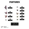 Stylish Decorative Metal Wall Accessory, 142 x 65.5 cm | Durable 1.20 mm Metal & 3 mm Wood | Perfect for Modern Home Decor & Unique Wall Art