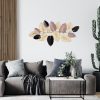 Handmade Decorative Metal Wall Accessory, 120 x 7 x 61 cm | 100% Metal, 0.8 mm Thickness | Unique Hand-Painted Design, Perfect for Home Decor.