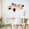 Handmade Decorative Metal Wall Accessory, 120 x 7 x 61 cm | 100% Metal, 0.8 mm Thickness | Unique Hand-Painted Design, Perfect for Home Decor.
