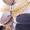 Handmade Decorative Metal Wall Accessory, 120 x 7 x 61 cm | 100% Metal, 0.8 mm Thickness | Unique Hand-Painted Design, Perfect for Home Decor.