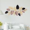 Handmade Decorative Metal Wall Accessory, 120 x 7 x 61 cm | 100% Metal, 0.8 mm Thickness | Unique Hand-Painted Design, Perfect for Home Decor.