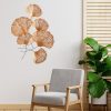 Hand-Painted Decorative Metal Wall Accessory, 75 x 5 x 100 cm | 100% Metal, 0.8 mm Thickness | Unique Art Piece for Home Decor, Vivid Colors & Textures