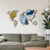 Stylish Decorative Metal Wall Accessory, 138.5 x 89 cm | Durable 1.20 mm Metal & 3 mm Wood | Perfect for Modern Home Decor & Office Spaces