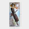 Stunning Decorative Canvas Painting, 50 x 120 cm | 100% Canvas, 100% Wooden Frame (3 cm Thick) | Perfect for Home Decor & Art Lovers