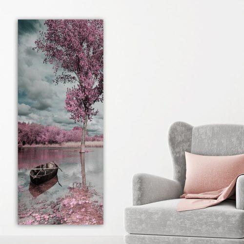 Stunning Decorative Canvas Painting, 50 x 120 cm | 100% Canvas, 100% Wooden Frame (3 cm Thick) | Perfect for Home Decor & Art Lovers