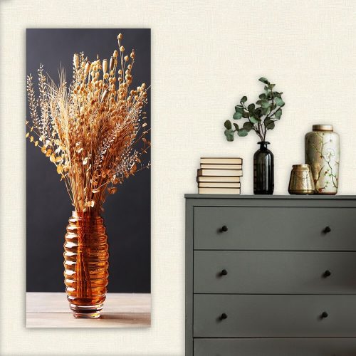 Stunning Decorative Canvas Painting, 50 x 120 cm | 100% Canvas, 100% Wooden Frame (3 cm Thick) | Perfect for Home Decor & Art Lovers