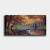 Stunning Decorative Canvas Painting, 50 x 120 cm | 100% Canvas, 100% Wooden Frame (3 cm Thick) | Perfect for Home Decor & Art Lovers