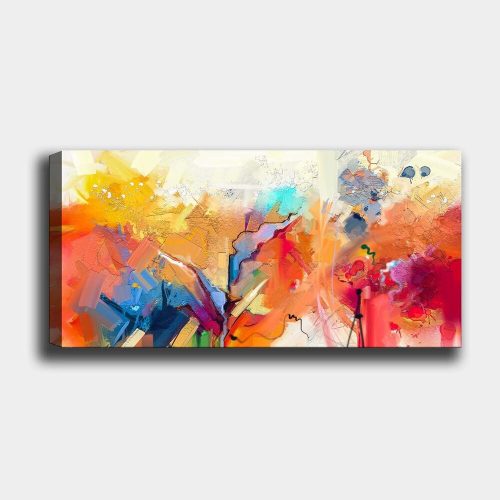 Stunning Decorative Canvas Painting, 50 x 120 cm | 100% Canvas, 100% Wooden Frame (3 cm Thick) | Perfect for Home Decor & Art Lovers