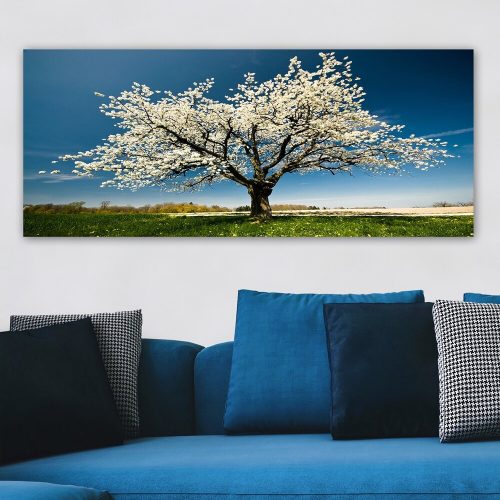 Stunning Decorative Canvas Painting, 50 x 120 cm | 100% Canvas, 100% Wooden Frame (3 cm Thick) | Perfect for Home Decor & Art Lovers