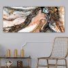 Stunning Decorative Canvas Painting, 50 x 120 cm | 100% Canvas, 100% Wooden Frame (3 cm Thick) | Perfect for Home Decor & Art Lovers