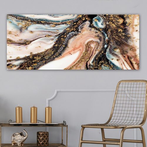 Stunning Decorative Canvas Painting, 50 x 120 cm | 100% Canvas, 100% Wooden Frame (3 cm Thick) | Perfect for Home Decor & Art Lovers