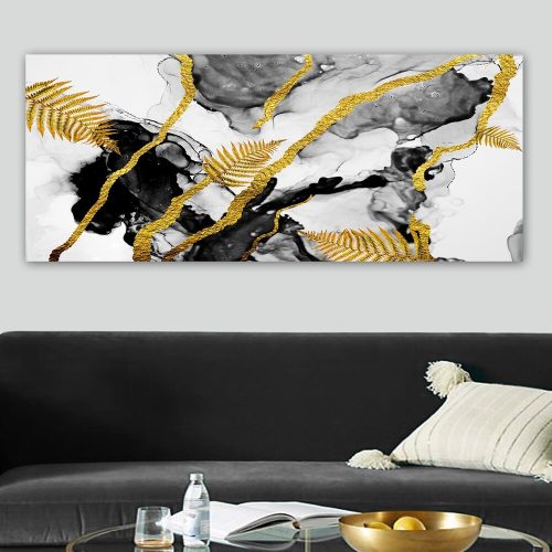 Stunning Decorative Canvas Painting, 50 x 120 cm | 100% Canvas, 100% Wooden Frame (3 cm Thick) | Perfect for Home Decor & Art Lovers
