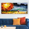 Stunning Decorative Canvas Painting, 50 x 120 cm | 100% Canvas, 100% Wooden Frame (3 cm Thick) | Perfect for Home Decor & Art Lovers
