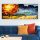 Stunning Decorative Canvas Painting, 50 x 120 cm | 100% Canvas, 100% Wooden Frame (3 cm Thick) | Perfect for Home Decor & Art Lovers