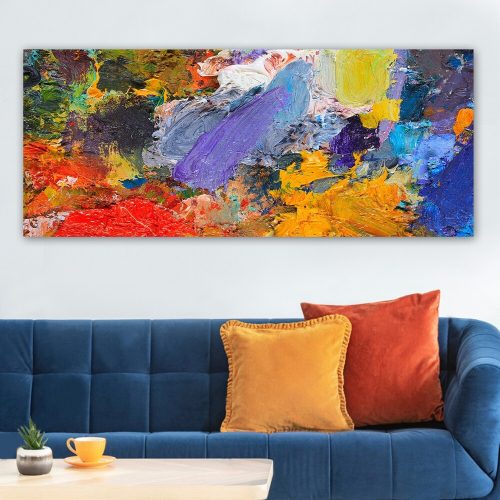 Stunning Decorative Canvas Painting, 50 x 120 cm | 100% Canvas, 100% Wooden Frame (3 cm Thick) | Perfect for Home Decor & Art Lovers