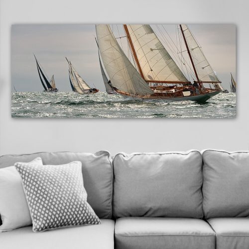 Stunning Decorative Canvas Painting, 50 x 120 cm | 100% Canvas, 100% Wooden Frame (3 cm Thick) | Perfect for Home Decor & Art Lovers