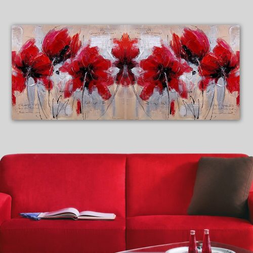 Stunning Decorative Canvas Painting, 50 x 120 cm | 100% Canvas, 100% Wooden Frame (3 cm Thick) | Perfect for Home Decor & Art Lovers