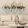 Elegant Decorative MDF Paintings (4 Pieces), 100% MDF, UV Printed | 40x40 cm (2) & 20x20 cm (2) | Total Size: 60x115 cm | Easy Wall Hanging with Double-Sided Tape