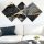 Elegant Decorative MDF Paintings (4 Pieces), 100% MDF, UV Printed | 40x40 cm (2) & 20x20 cm (2) | Total Size: 60x115 cm | Easy Wall Hanging with Double-Sided Tape