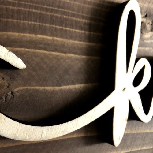 Solid Wood Key Holder, 40 x 14 x 3 cm | Durable & Stylish Design | Perfect for Organizing Keys in Entryway, Hallway, or Home Office