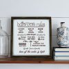 Elegant Decorative Framed MDF Painting, 34 x 34 cm | 100% MDF & Pine Wood Frame, Laser Scraping | Stylish Brown & White Design for Home Decor