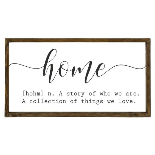 Elegant Decorative Framed MDF Painting, 25 x 50 cm | 100% MDF & Pine Wood Frame | UV Printed, Brown, White & Black Colors | Perfect for Home Decor