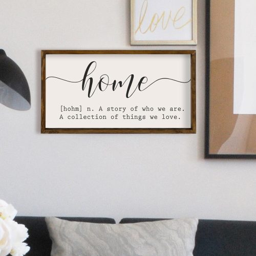 Elegant Decorative Framed MDF Painting, 25 x 50 cm | 100% MDF & Pine Wood Frame | UV Printed, Brown, White & Black Colors | Perfect for Home Decor