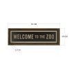 Elegant Decorative Framed MDF Painting, 19 x 70 cm | 100% UV Printed, Pine Wood Frame | Stylish Brown, Black & Beige Design for Home Decor