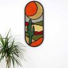 Elegant Decorative Wooden Wall Accessory, 53 x 22 x 2 cm | 100% Melamine Coated Particle Board | Perfect for Modern Home Decor & Stylish Spaces