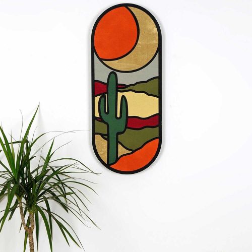 Elegant Decorative Wooden Wall Accessory, 53 x 22 x 2 cm | 100% Melamine Coated Particle Board | Perfect for Modern Home Decor & Stylish Spaces