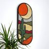 Elegant Decorative Wooden Wall Accessory, 53 x 22 x 2 cm | 100% Melamine Coated Particle Board | Perfect for Modern Home Decor & Stylish Spaces