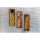 Elegant Gustav Klimt Decorative Framed MDF Paintings (3 Pieces), 19 x 70 cm | 100% MDF & Pine Wood Frame | UV Printed Art for Modern Home Decor
