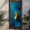 Elegant Decorative Framed MDF Painting, 40 x 120 cm | 100% MDF & Pine Wood Frame, UV Printed | Perfect for Home Decor & Modern Spaces