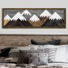 Elegant Decorative Framed MDF Painting, 35 x 120 cm | 100% UV Printed, Pine Wood Frame (3.5 cm) | Perfect for Home Decor & Modern Spaces