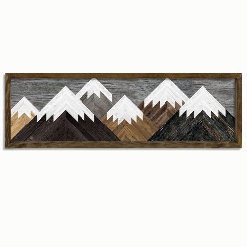 Elegant Decorative Framed MDF Painting, 35 x 120 cm | 100% UV Printed, Pine Wood Frame (3.5 cm) | Perfect for Home Decor & Modern Spaces