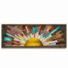 Elegant Decorative Framed MDF Painting, 40 x 120 cm | 100% UV Printed, Pine Wood Frame (3.5 cm) | Perfect for Home Decor & Modern Spaces