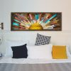Elegant Decorative Framed MDF Painting, 40 x 120 cm | 100% UV Printed, Pine Wood Frame (3.5 cm) | Perfect for Home Decor & Modern Spaces