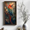 Elegant Decorative Framed MDF Painting, 25 x 50 x 3.5 cm | 100% MDF (3 mm) & Spruce Frame | Perfect for Home Decor & Modern Aesthetics