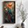 Elegant Decorative Framed MDF Painting, 25 x 50 x 3.5 cm | 100% MDF (3 mm) & Spruce Frame | Perfect for Home Decor & Modern Aesthetics