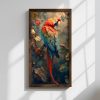 Elegant Decorative Framed MDF Painting, 25 x 50 x 3.5 cm | 100% MDF (3 mm) & Spruce Frame | Perfect for Home Decor & Modern Aesthetics