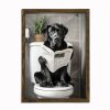Elegant Decorative Framed MDF Painting, 35 x 47 x 3.5 cm | 100% MDF (3 mm) & Spruce Frame | Perfect for Home Decor & Modern Aesthetics