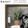 Elegant Decorative Framed MDF Painting, 35 x 47 x 3.5 cm | 100% MDF (3 mm) & Spruce Frame | Perfect for Home Decor & Modern Aesthetics
