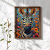 Elegant Decorative Framed MDF Painting, 35 x 47 x 3.5 cm | 100% MDF (3 mm) & Spruce Frame | Perfect for Home Decor & Modern Aesthetics