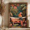 Elegant Decorative Framed MDF Painting, 35 x 47 x 3.5 cm | 100% MDF (3 mm) & Spruce Frame | Perfect for Home Decor & Modern Aesthetics