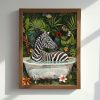 Elegant Decorative Framed MDF Painting, 35 x 47 x 3.5 cm | 100% MDF (3 mm) & Spruce Frame | Perfect for Home Decor & Modern Aesthetics