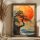 Elegant Decorative Framed MDF Painting, 35 x 47 x 3.5 cm | 100% MDF (3 mm) & Spruce Frame | Perfect for Home Decor & Modern Aesthetics