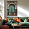 Elegant Decorative Framed MDF Painting, 35 x 47 x 3.5 cm | 100% MDF & Pine Wood Frame | UV Printed Art for Stylish Home Décor
