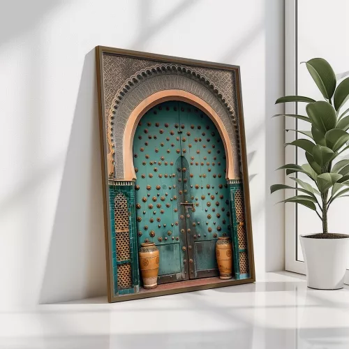 Elegant Decorative Framed MDF Painting, 35 x 47 x 3.5 cm | 100% MDF & Pine Wood Frame | UV Printed Art for Stylish Home Décor